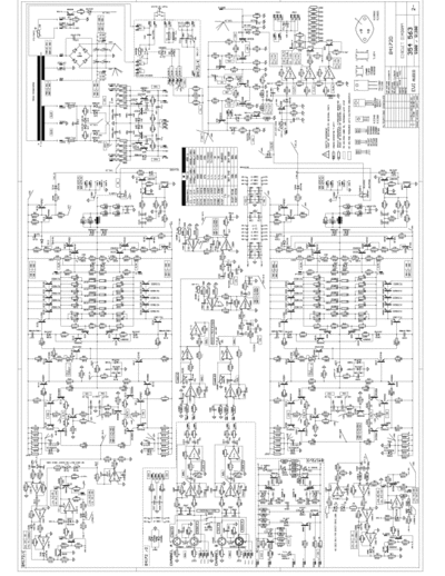 dynacord/electro voice s1200/900, Q44, Q66 Schematic for dynacord and EV poweramp.